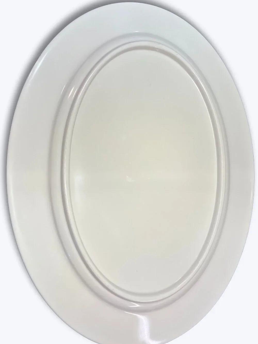 Williams Sonoma Sicily Blue Star Bastille Melamine Oval Serving Platter 17 x 13